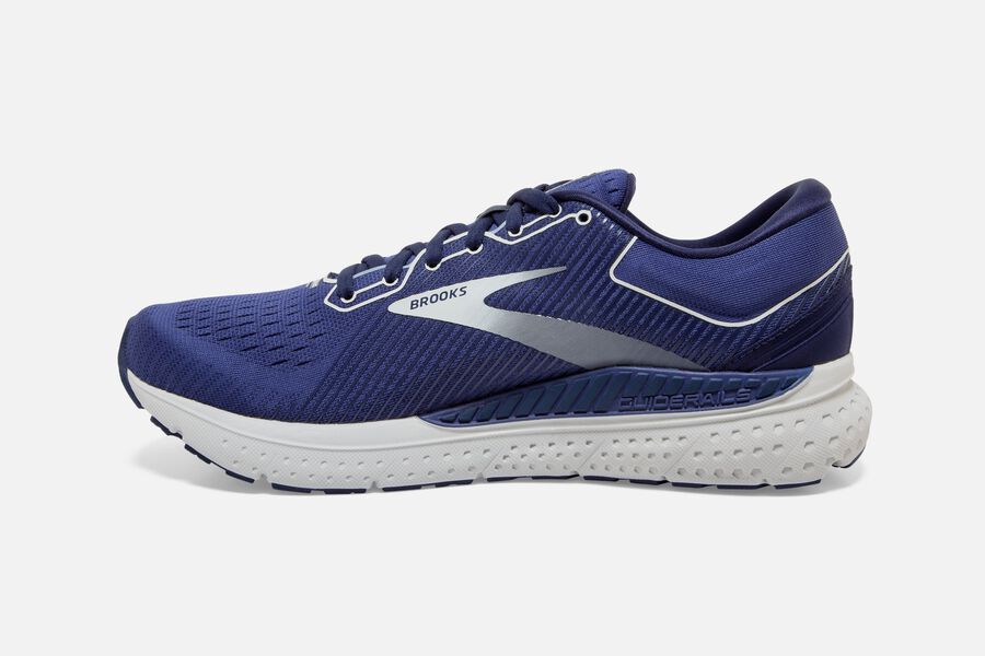 Brooks Transcend 7 Road Löparskor Herr - Marinblå/Silver - 6438-XRUVQ